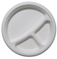 10 Inch 3 CP Round Plate