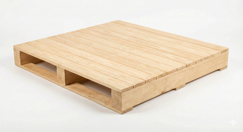 Two Way NON-REVERSIBLE CLOSED Boarded PALLET